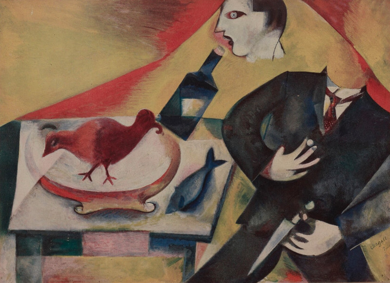 Vergeet de zwevende geliefden: deze Chagall heb je nog nooit gezien