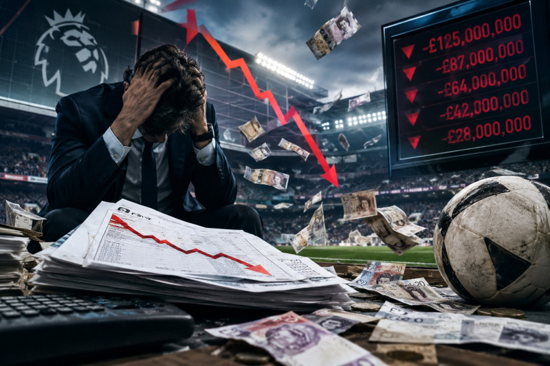 Wanbeleid in Engeland: financiële ramp dreigt in het voetbal