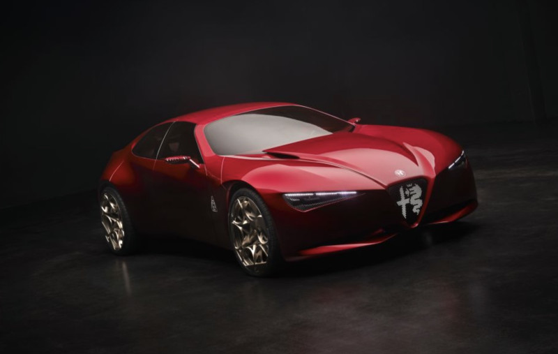 Alfa bouwt deze bloedmooie Cuorerosso misschien écht