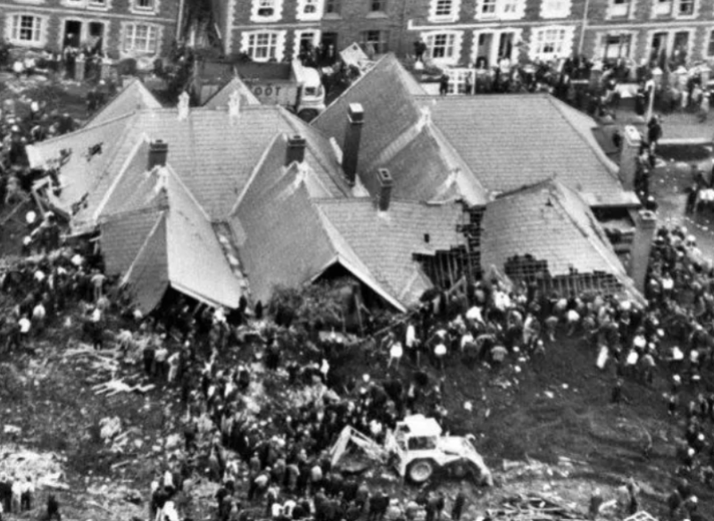 Vermijdbare ramp van Aberfan 60 jaar geleden: 116 kinderen dood, doofpotoperatie nadien