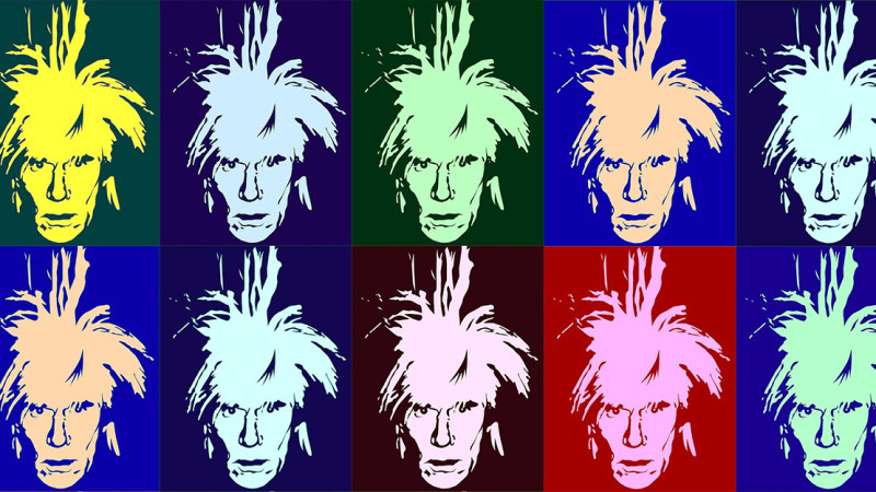 Andy Warhol zonder de Campbell's soepblikken
