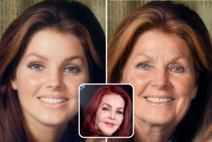image Priscila-Presley-76-jaar in CelebsNaturel gallery