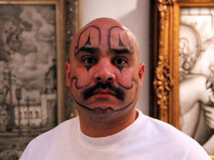 image 6 in gezichtstattoo gallery