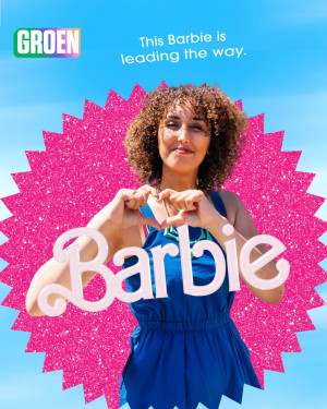image 3 in groen barbie gallery