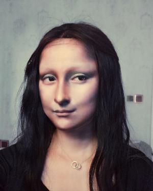image 11.-Mona-Lisa in make-up gallery