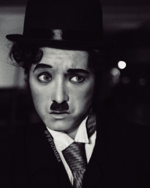 image 7.-Charlie-Chaplin in make-up gallery