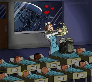 image 6.-Alien in superheldenbabys gallery