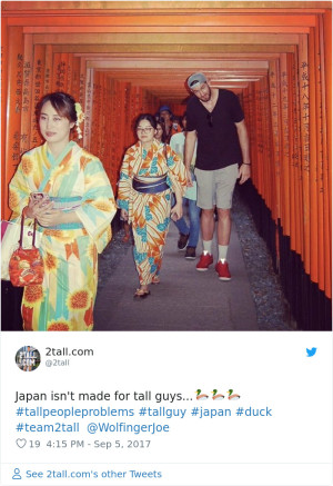 image 5 in Tall guys in Japan gallery
