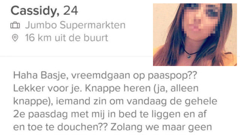 Bedrogen Hollandse vrouw neemt wraak op Tinder (foto)