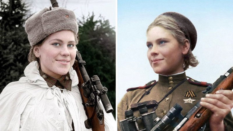 Deze vrouwelijke sluipschutters maakten Nazi's af (fotospecial)