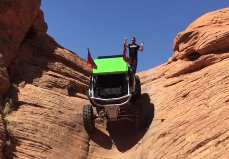 Dit moet de strafste hillclimb ooit zijn (video)