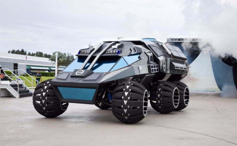 NASA presenteert de ultieme offroader voor op Mars (video)