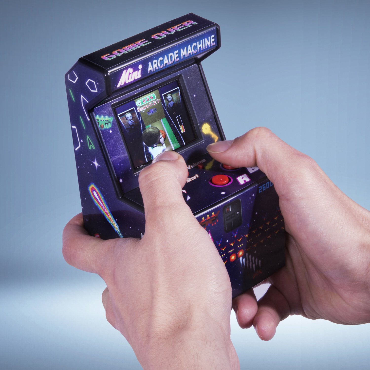 Kleiner dan deze Mini Arcade Machine met 240 games kan haast niet
