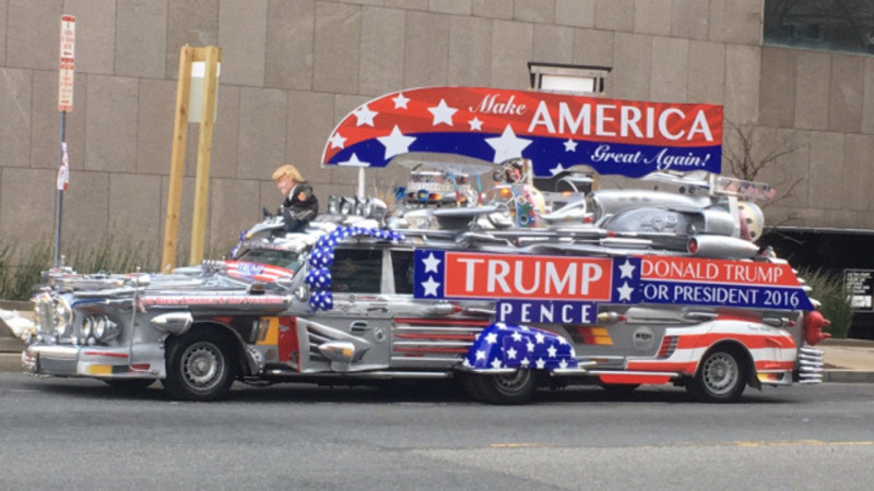 Maak kennis met de ‘Trump Mobiel’ (video)
