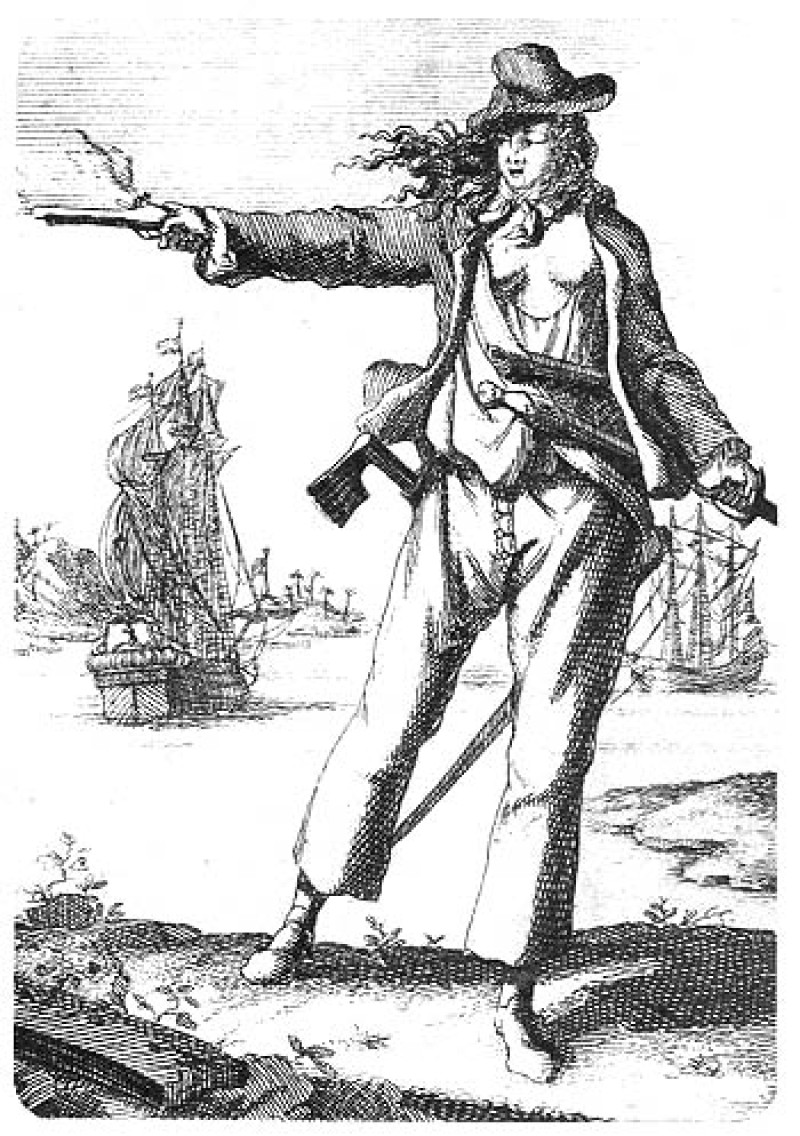 Piratenkoningin Anne Bonny maakte gehakt van Davy Jones