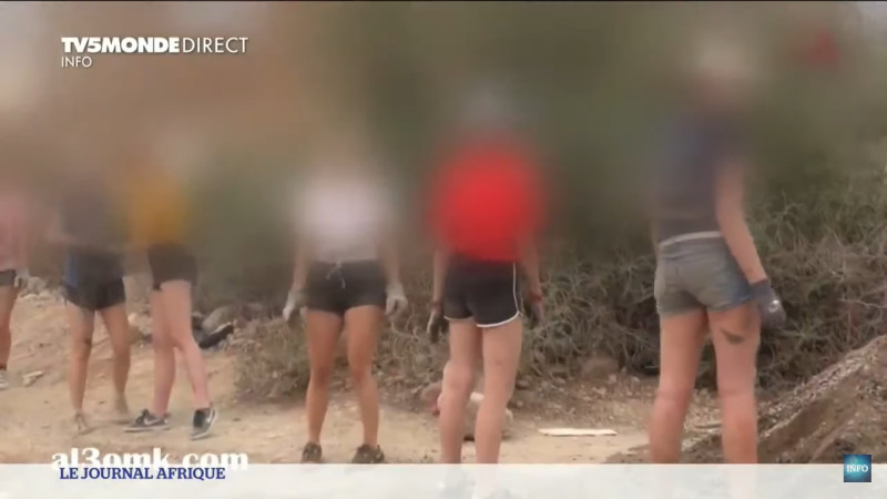 Marokkaanse vrouwen protesteren in korte short (video)