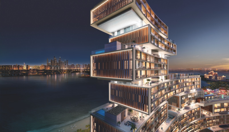 Belgisch hotel van 700 kamers en 100 zwembaden in Dubai (foto's)