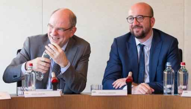 Premier Michel durft als president van Europa niet te antwoorden op vragen over Catalonië