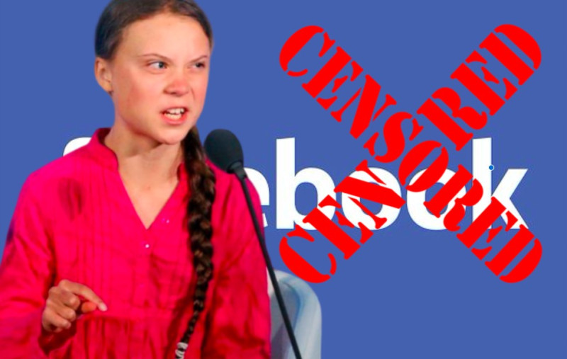 Greta Thunberg wil meer censuur op Facebook