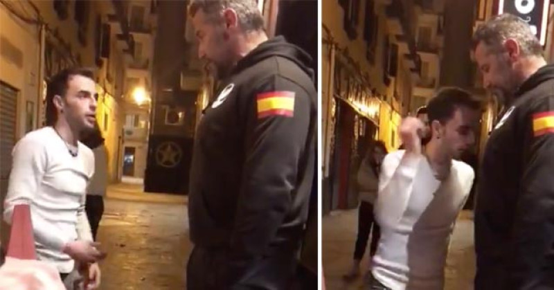 David de zatte Spanjaard vs. Goliath de buitenwipper (video)