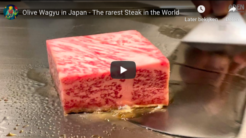 Dit is de meest zeldzame steak ter wereld