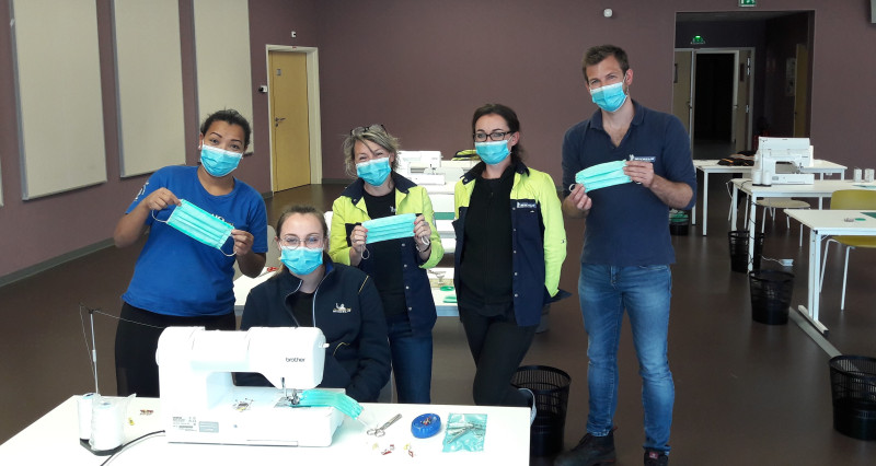 Michelin maakt mondmaskers