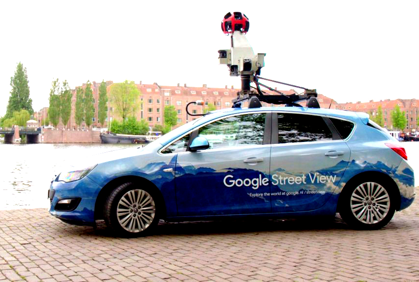 Wagens van Google Street View doorkruisen België