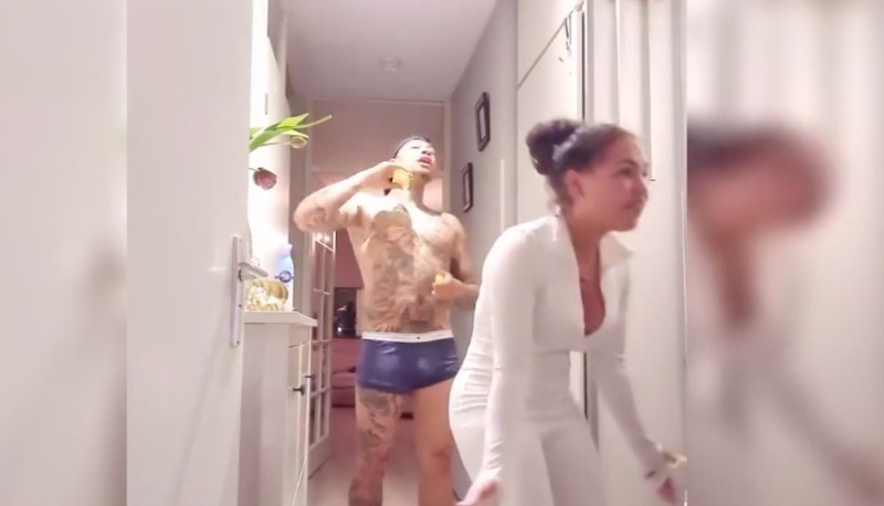 Jolige Nederlander dacht een snelle wip te scoren (video)
