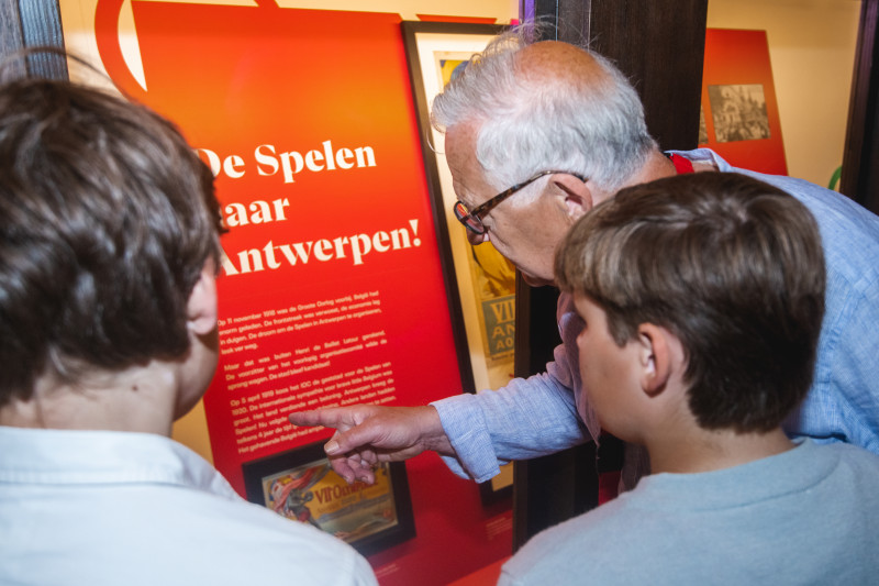 Nieuwe expo over de Olympische Spelen in Antwerpen
