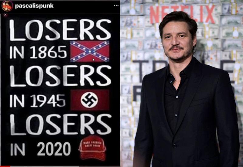 The Mandalorian-acteur vergelijkt alle Trump-kiezers met nazi's (foto)