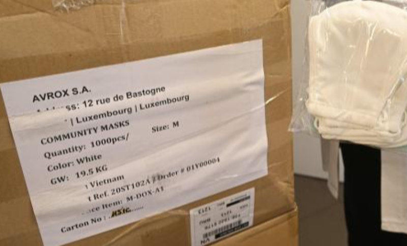 Luxemburgs mondmaskerbedrijfje AVROX veroordeeld in Frankrijk