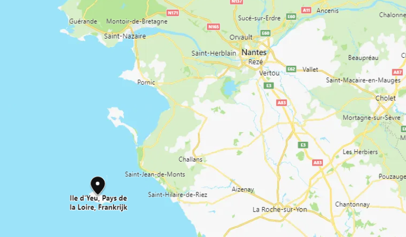 Koning nam legervliegtuig naar Nantes om vervolgens Île d’Yeu te bereiken