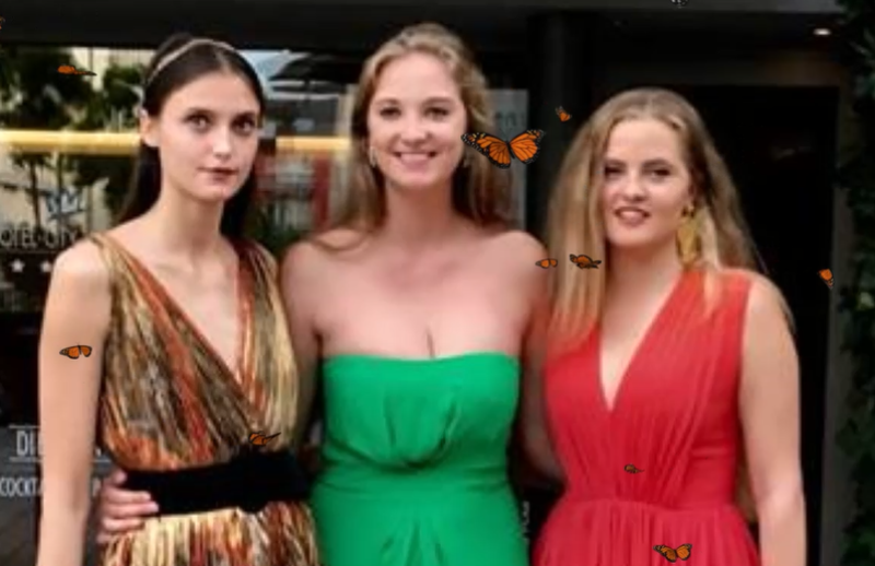 Prinses Luisa en haar vriendinnen brengen lente in het land