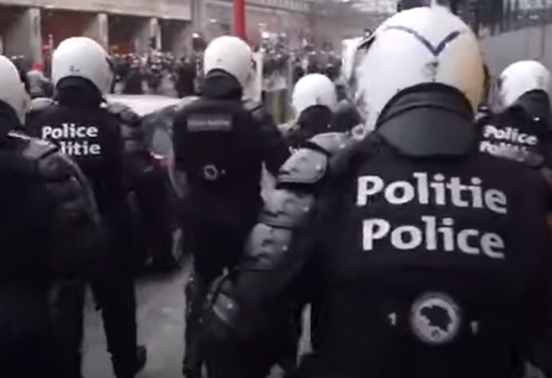 Illegalen die opgepakt werden tijdens rellen in Brussel mogen in België blijven