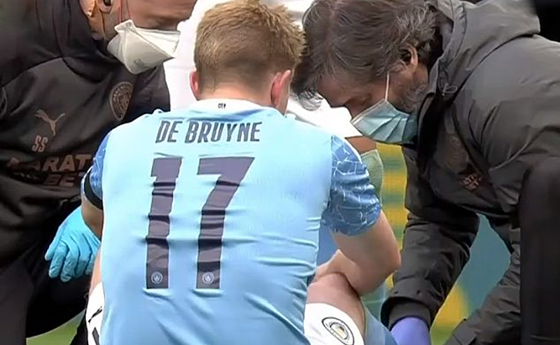 Mist Kevin De Bruyne straks het EK door enkelblessure? (video)