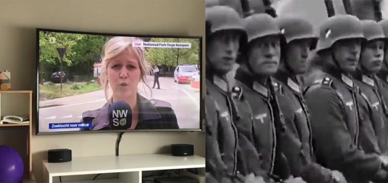 In Nederland lachen ze ons uit met de hulp van het Duitse leger (video)