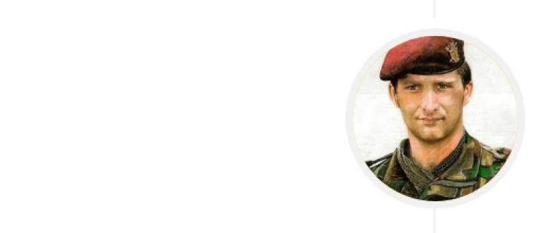 Prins Filip was pelotonscommandant van 3de Bataljon Parachutisten