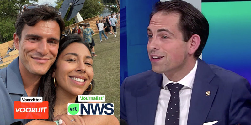 Zo flirt de voorzitter van de socialisten met de VRT