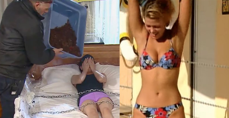 Dit is pas een echte ‘Fear Factor’ (video's)