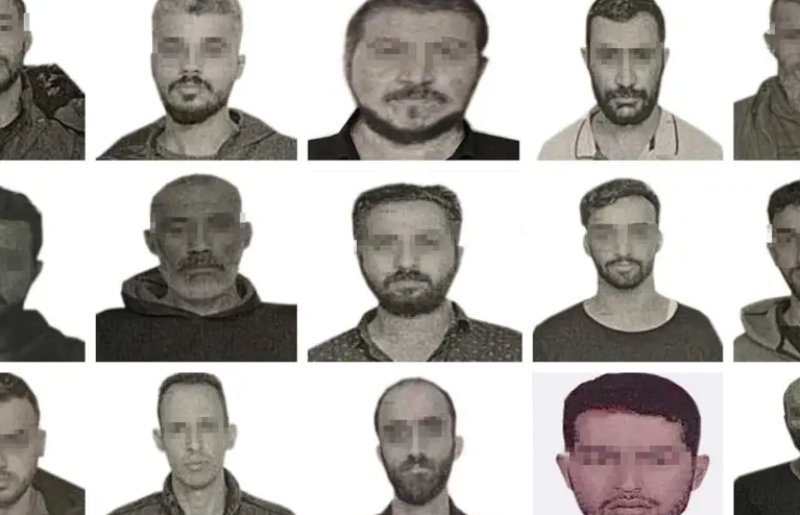 Volgens Erdogan zijn dit 15 spionnen van de Mossad