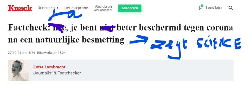Zelfs fact checkers slaan bal af en toe verkeerd