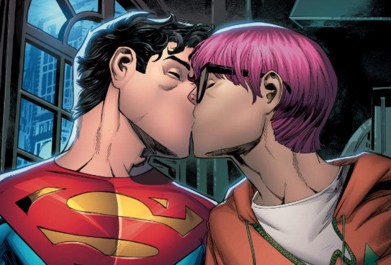 Superman valt voortaan ook op mannen
