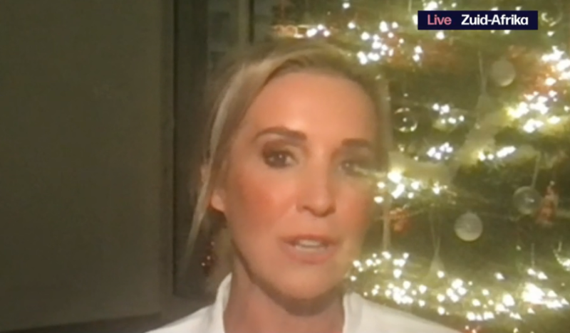 De Zuid-Afrikaanse kerstboom van Kathleen