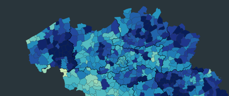 En plots is het slecht gevaccineerde Brussel het coronaprobleem niet meer