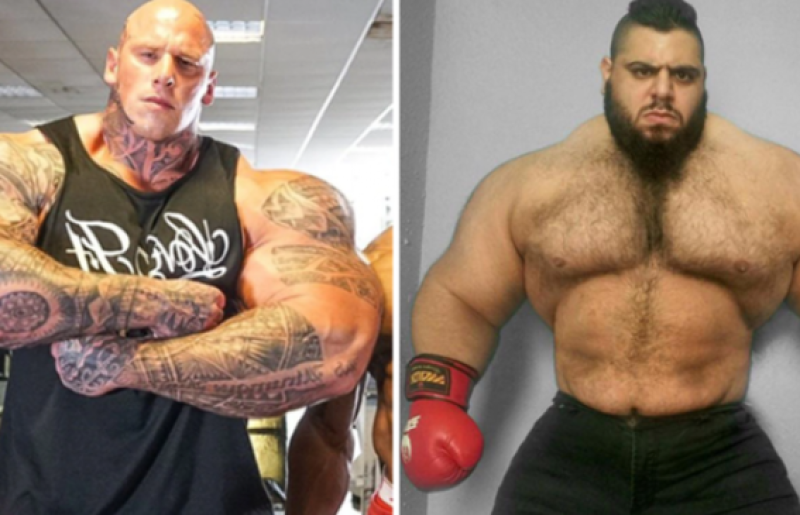 Iraanse Hulk neemt het volgend jaar op tegen Engste Man op Aarde (foto)