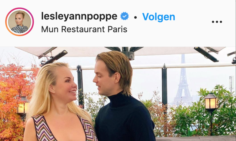Lesley-Ann Poppe trotseert bittere kou voor dit sexy plaatje
