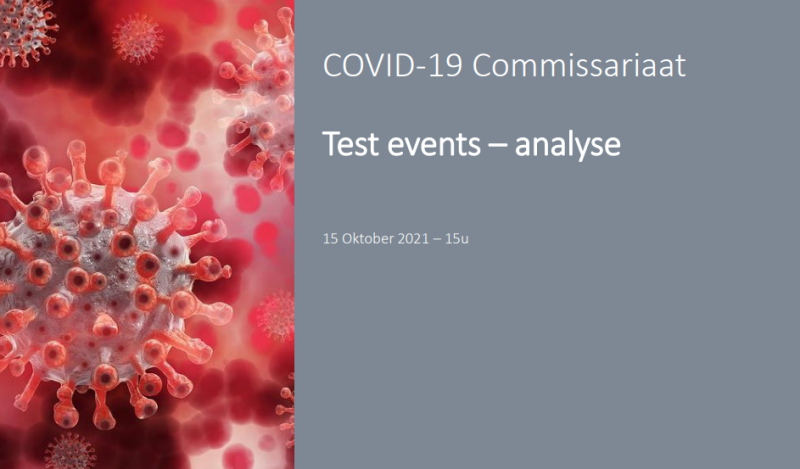 Rapport coronacommissariaat over eventsector mag nu wel in prullenmand