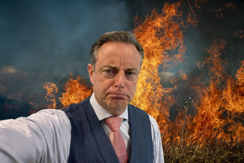 Er zitten pyromanen bij de N-VA