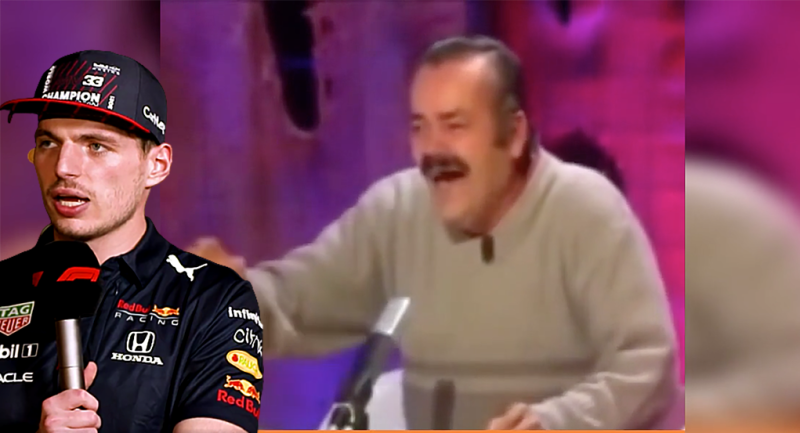 Hij blijft grappig: El Risitas over Max Verstappen (video)