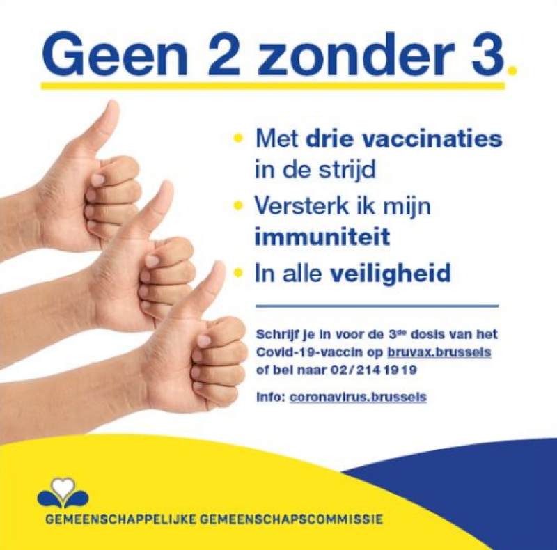 GGC: na booster blijft CST onbeperkt geldig